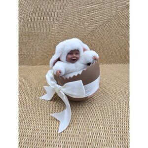 Anne Geddes Baby Bunny in Easter Chocolate Egg‎